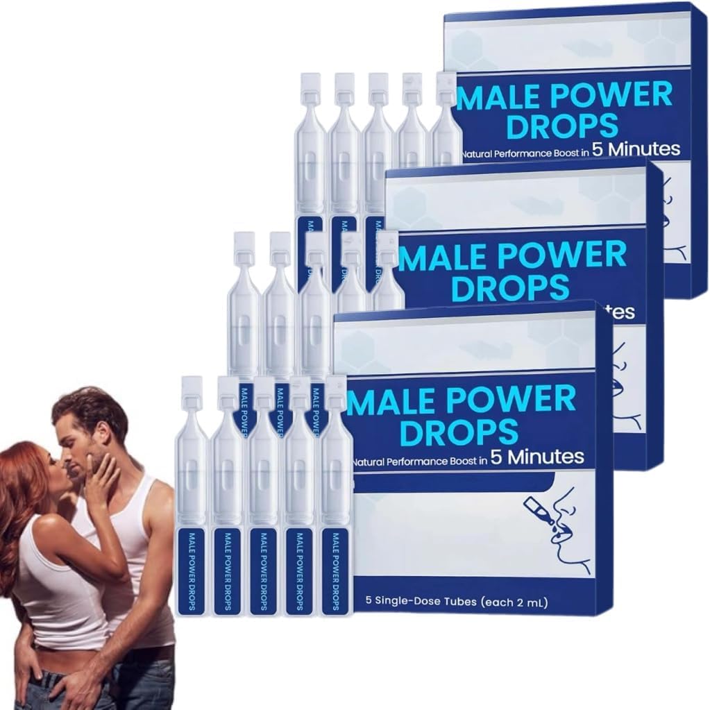 Nuevas gotas Male Power 2026: potencian la libido, la energía, el impulso y la potencia, mejoran la sensibilidad y el placer, y aportan energía y resistencia al instante.