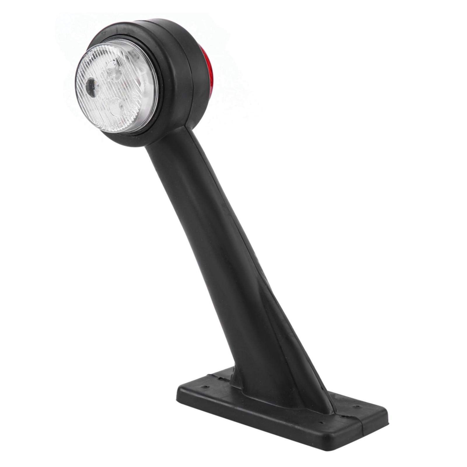 Luce di Posizione Laterale LED, 2 Pezzi 12V 24V Universale 12 LED 10V-30V Impermeabile per Camion, Rimorchio - Indicatori Laterali