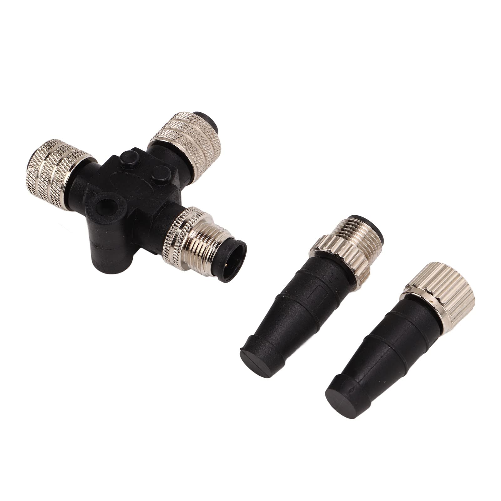 Pongnas Set di Terminazioni a 5 Pin con Connettore a T NMEA 2000 N2K Maschio Femmina per Simrad