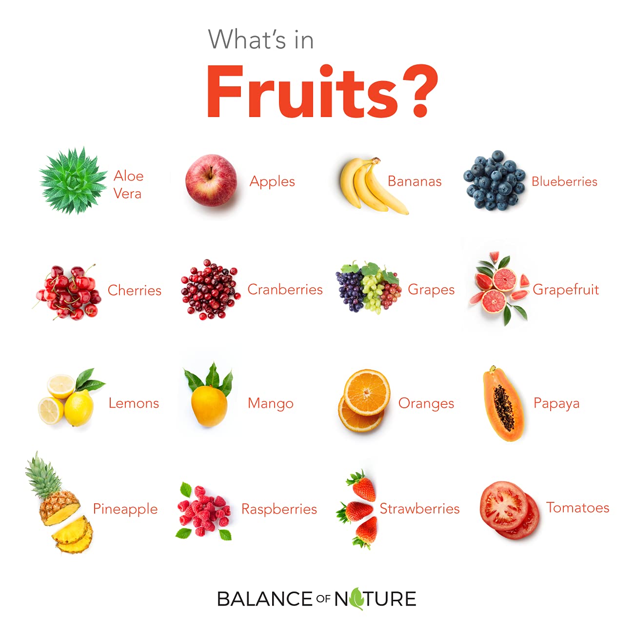 Buy Balance of Nature Fruits and Veggies 90 Fruit and 90 Veggie Supplement Capsules 100