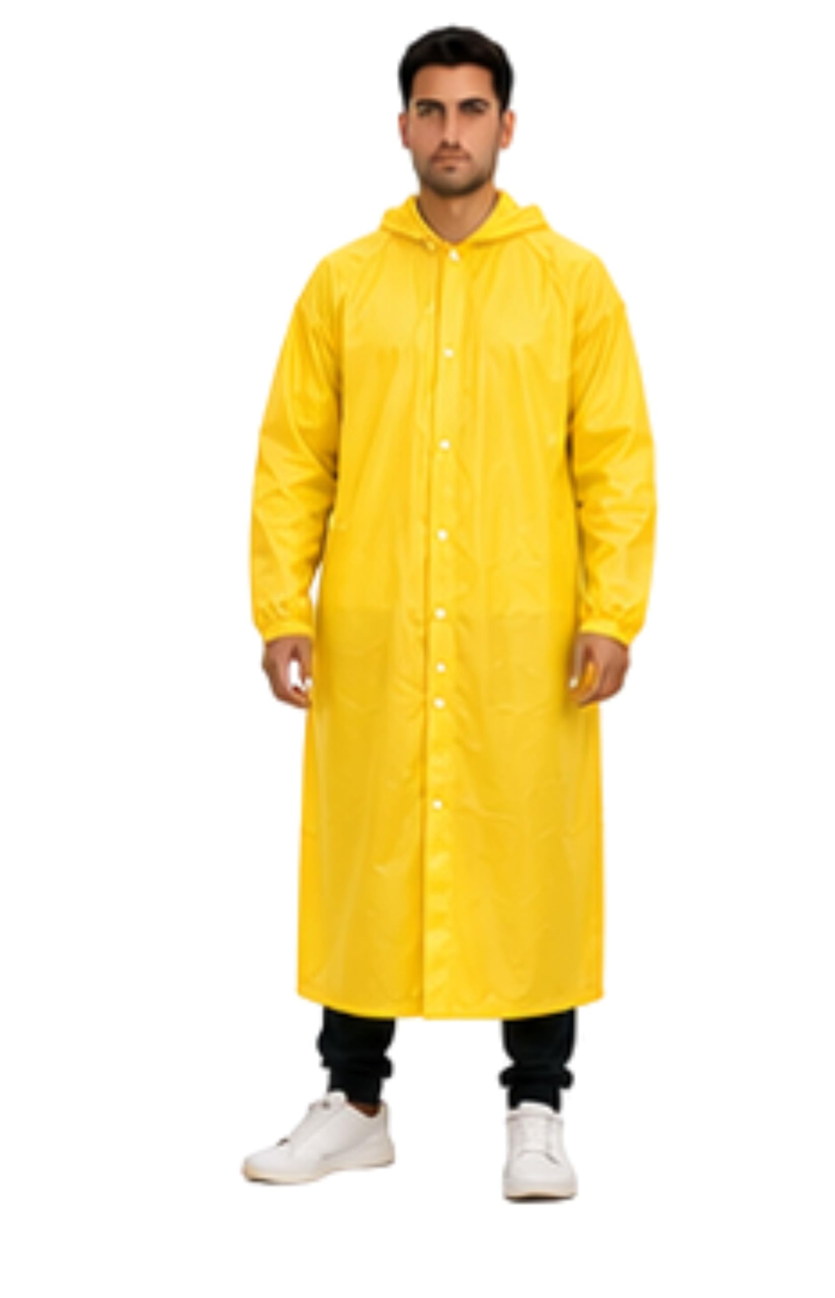 Adult Unisex Waterproof & Lightweight EVA Raincoat with Hooded Full Body Rain Protection for Men's and Women Reusable Rain Wear Pack of 1-picture-20