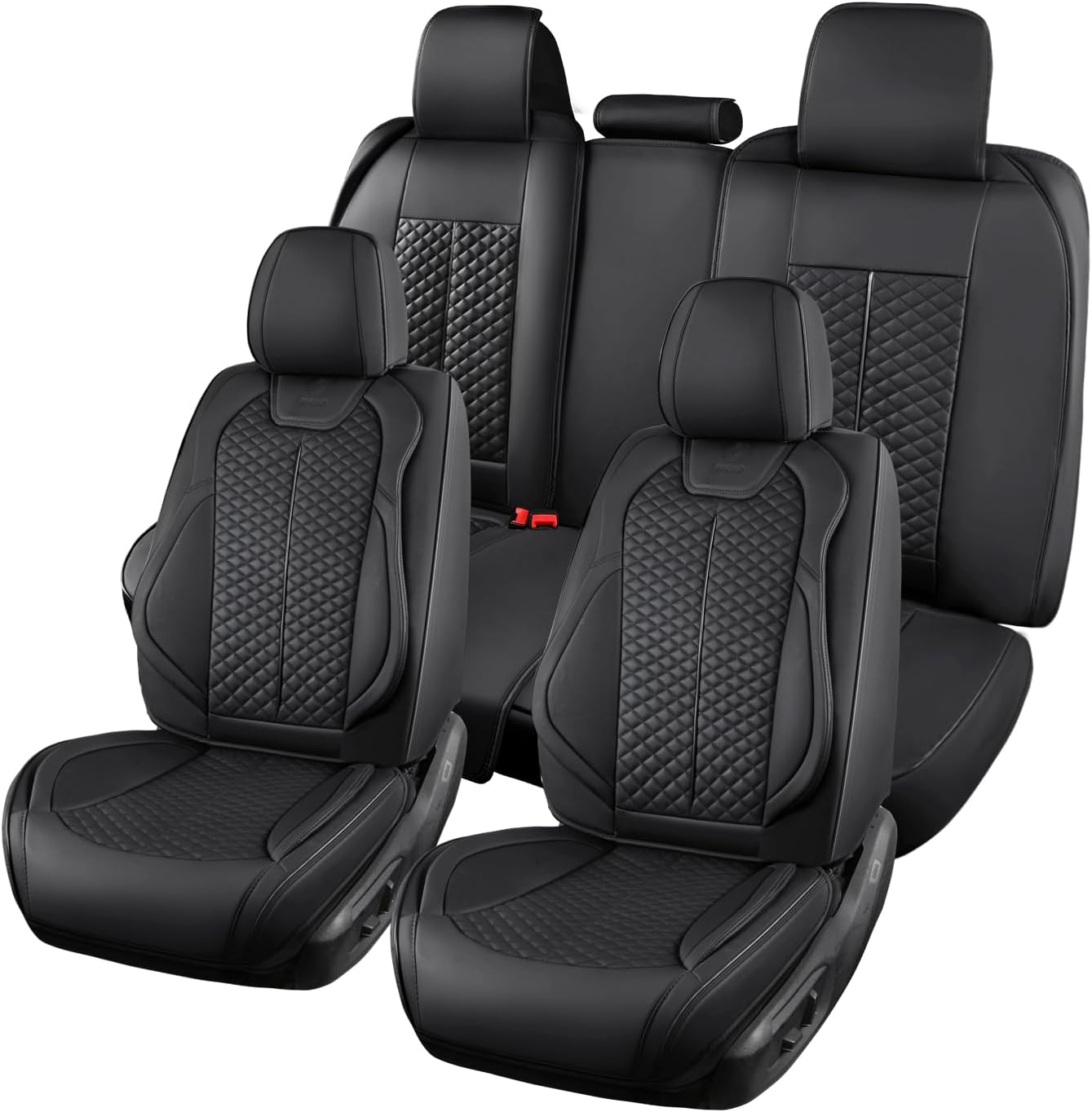 Set Coprisedili Auto Fiat Sedici - 5 Posti, Traspirante, Antiscivolo, Lavabile - Foto 3