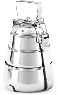 ROYAL SAPPHIRE Pyramid Tiffin Box/Lunch Box (3 Tier)