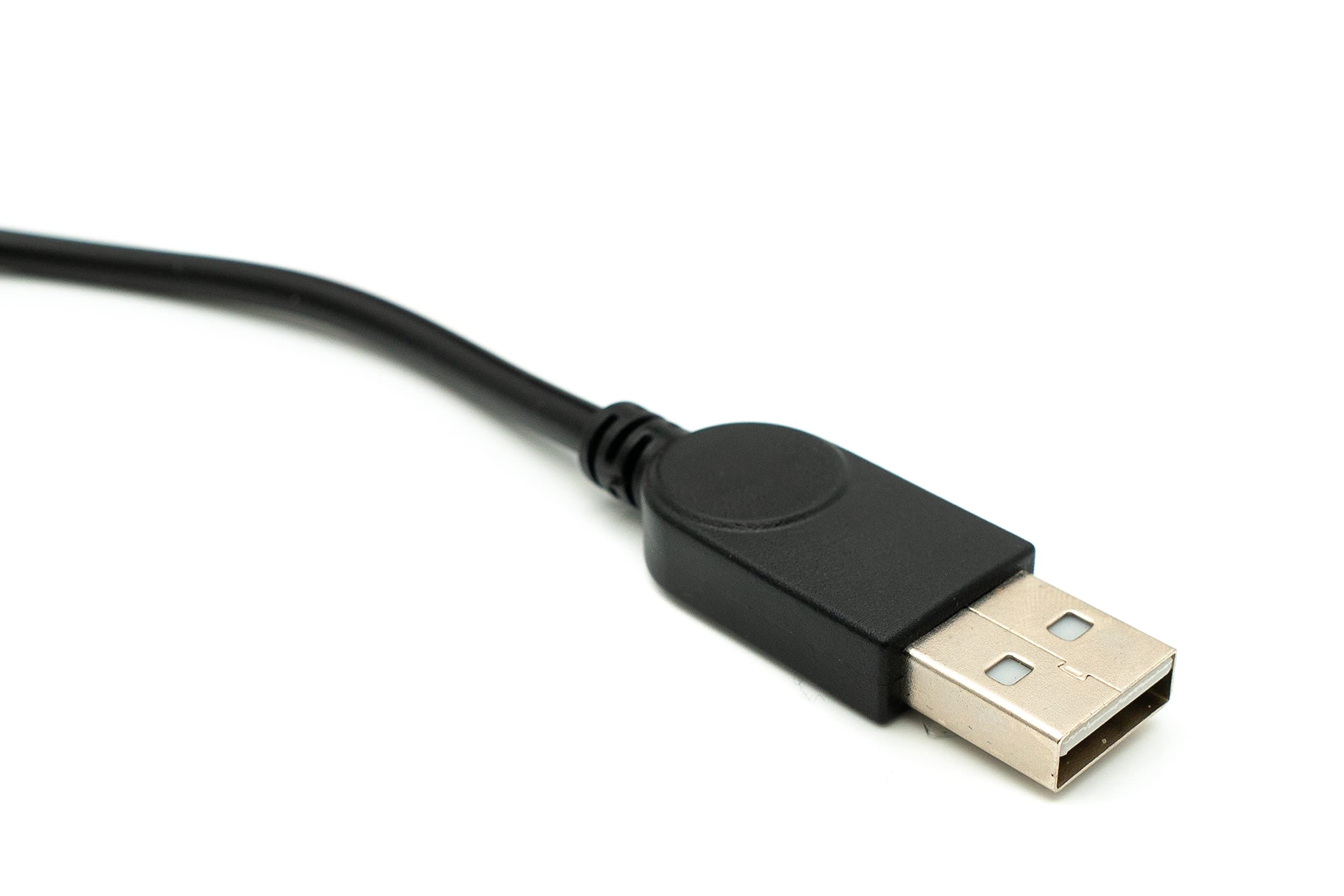 SYSTEM-S USB 2.0 Kabel 35 Cm - Mini B (gewinkelt) Zu Typ A - Schwarz, Bis Zu 480 Mbit/s