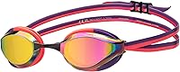 Vista 76 de ARENA Gafas de natación unisex Python Racing para hombres y mujeres, antivaho, sin fugas, máxima comodidad, doble correa, lente con espejo/sin espejo