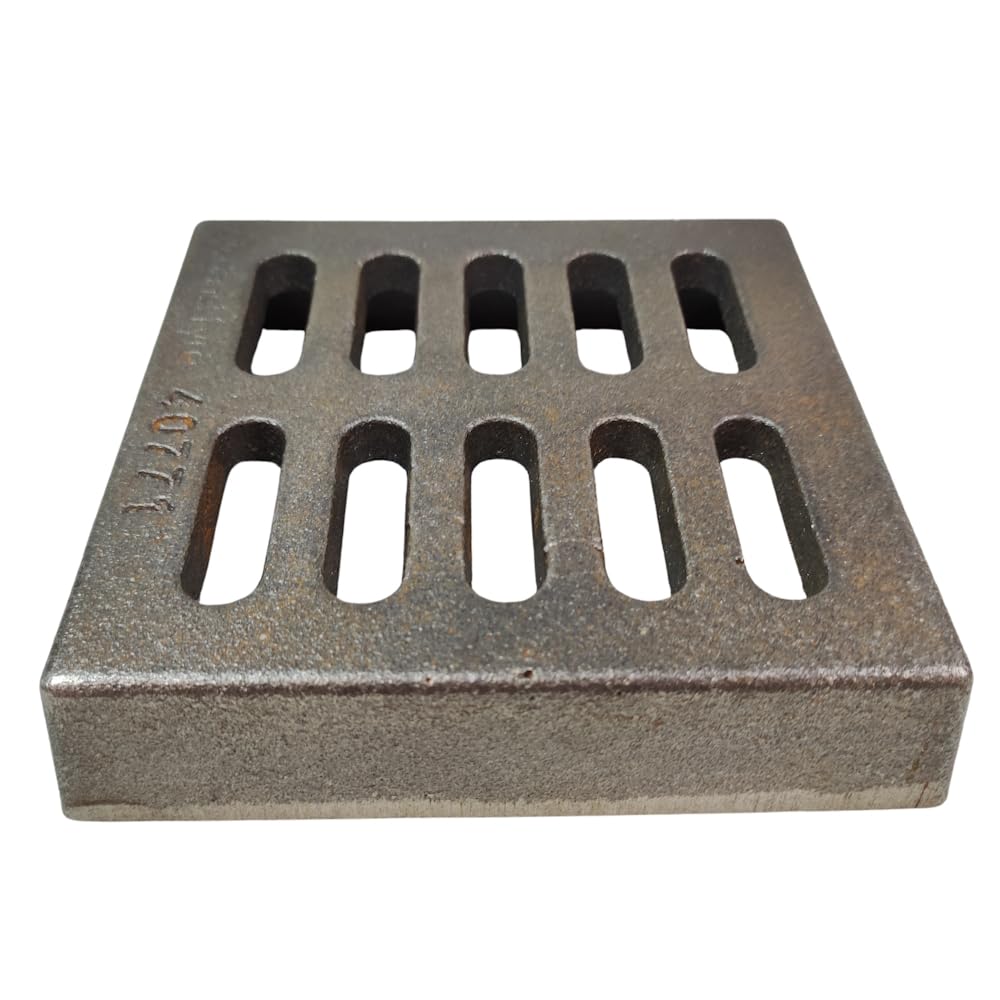 Grille En Fonte Pour Poêle Ou Cheminée - 32,5 X 25 Cm - Avec Trous - CA131
