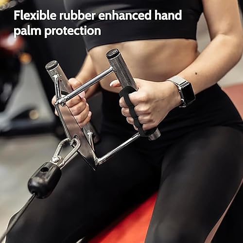 Miniatura 4 de Guantes antideslizantes de fitness para hombres y mujeres agarre antideslizante de goma para gimnasio, almohadillas ergonómicas antideslizantes de