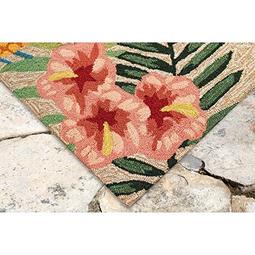 Tapete Liora Manne Ravella Tropical 5' x 7'6" miniatura 6