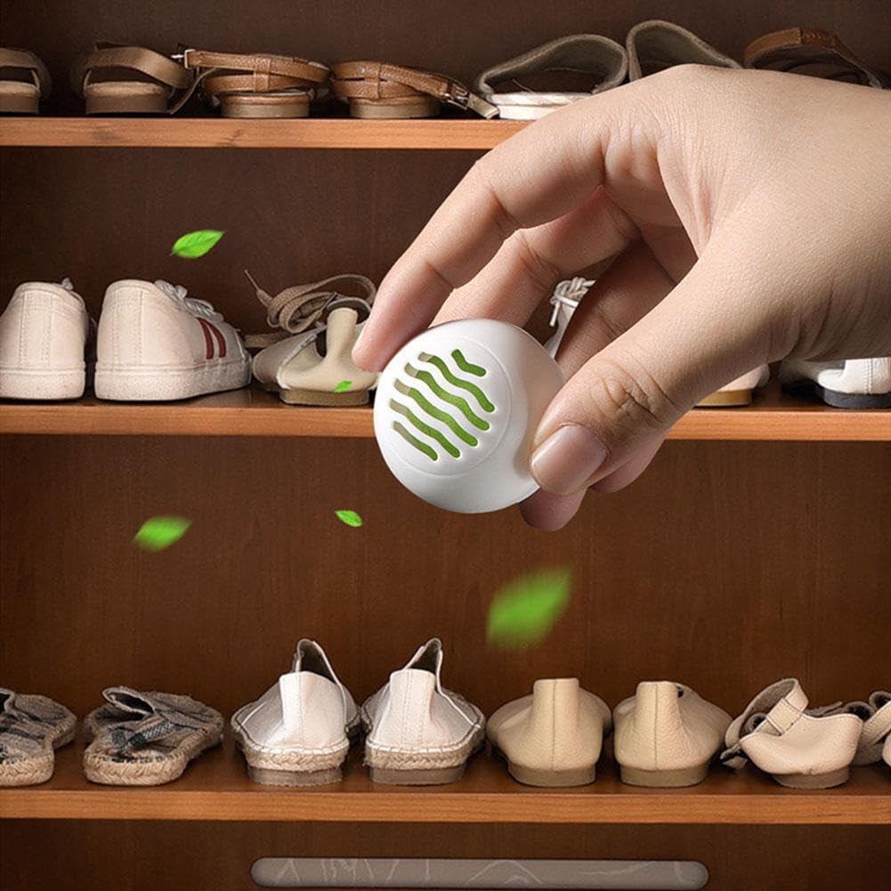 Ultreos 6pcs Ball Shoe Deodorizer And Freshener Balls Fruity Fragrance Essential Foot Care Shoe Deodorant/Shoes & Socks Deodorant Spray Shoes Stink Freshener Odor 3