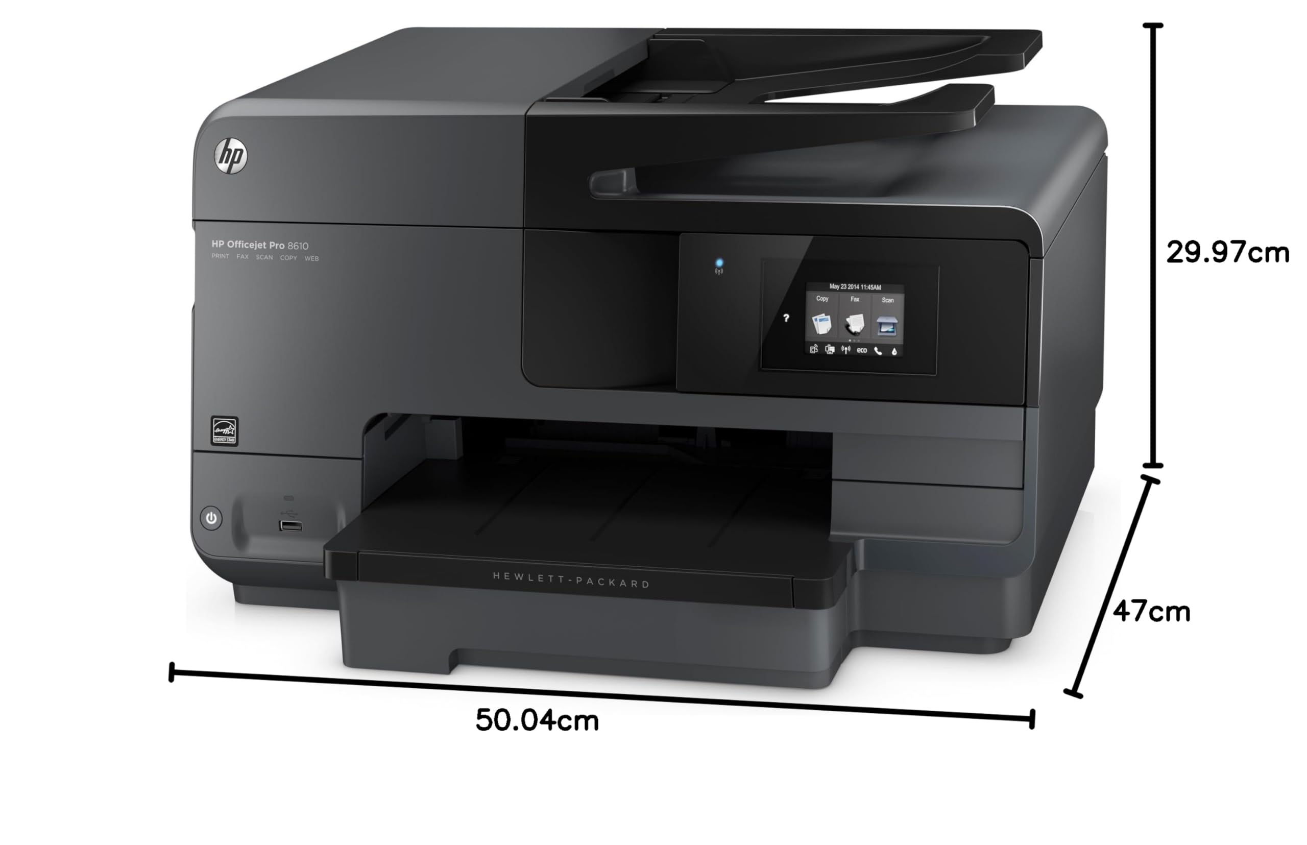 HP Officejet Pro 8610 Wireless Color Photo Printer with Scanner