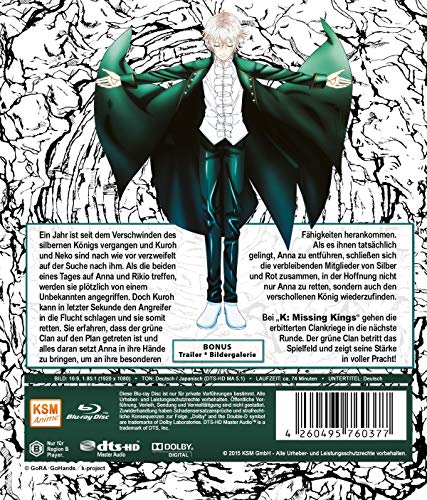 K-Missing Kings de animación japonesa para tardes de cine en casa 3