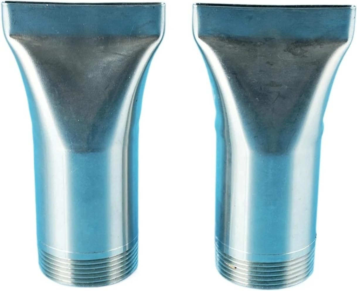 High-Pressure Duckbill Nozzle for Industrial Cooling Blower - 304 Stainless Steel, 2mm Aperture, Compatible with Air Systems(1of2)