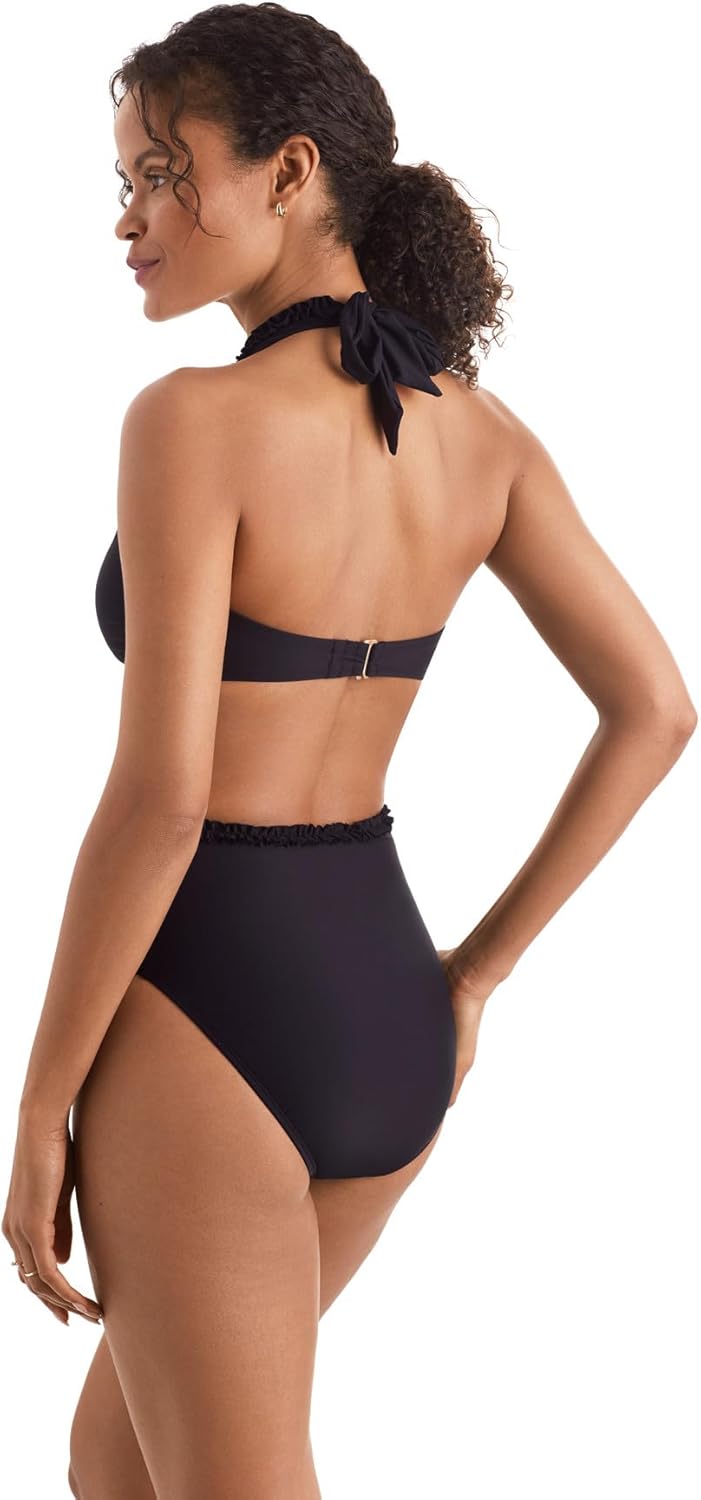 Mimi Flamingo Women's Swimwear Soleil Solids Sonny Cutaway One Piece Swimsuit - Image 2