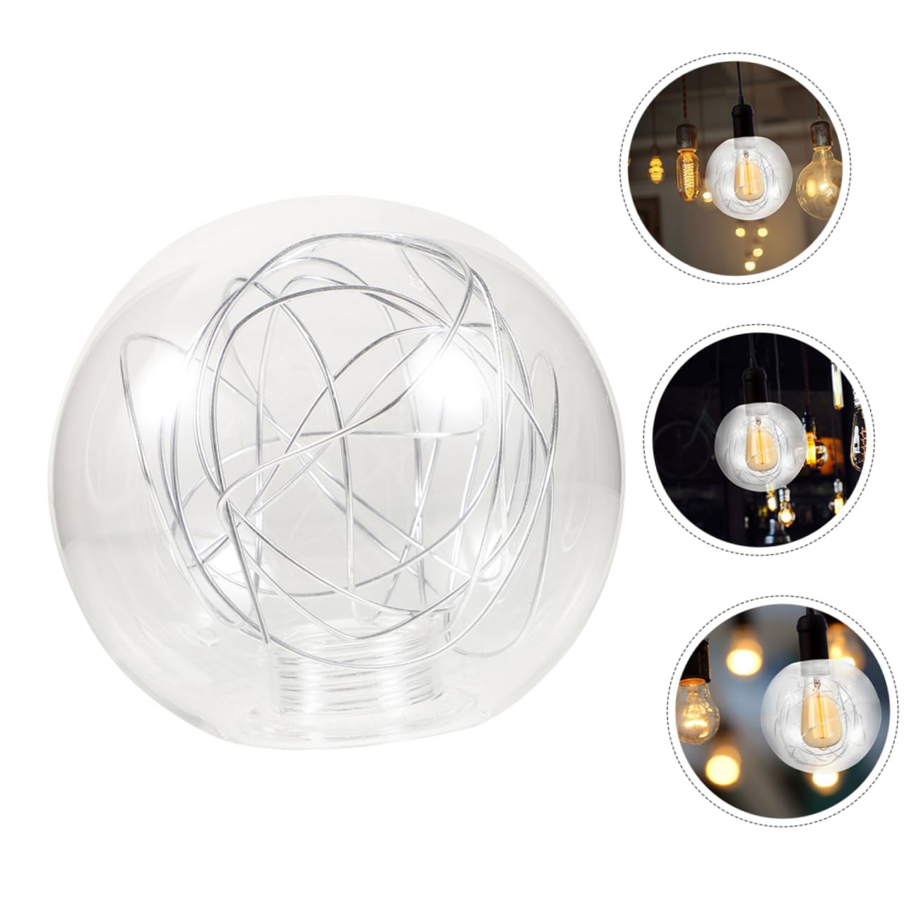 Set 20 Coperture A Cupola In Vetro Trasparente Per Faretti MR16 GU10 – Diametro 43 Mm, Resistenti Alle Alte Temperature