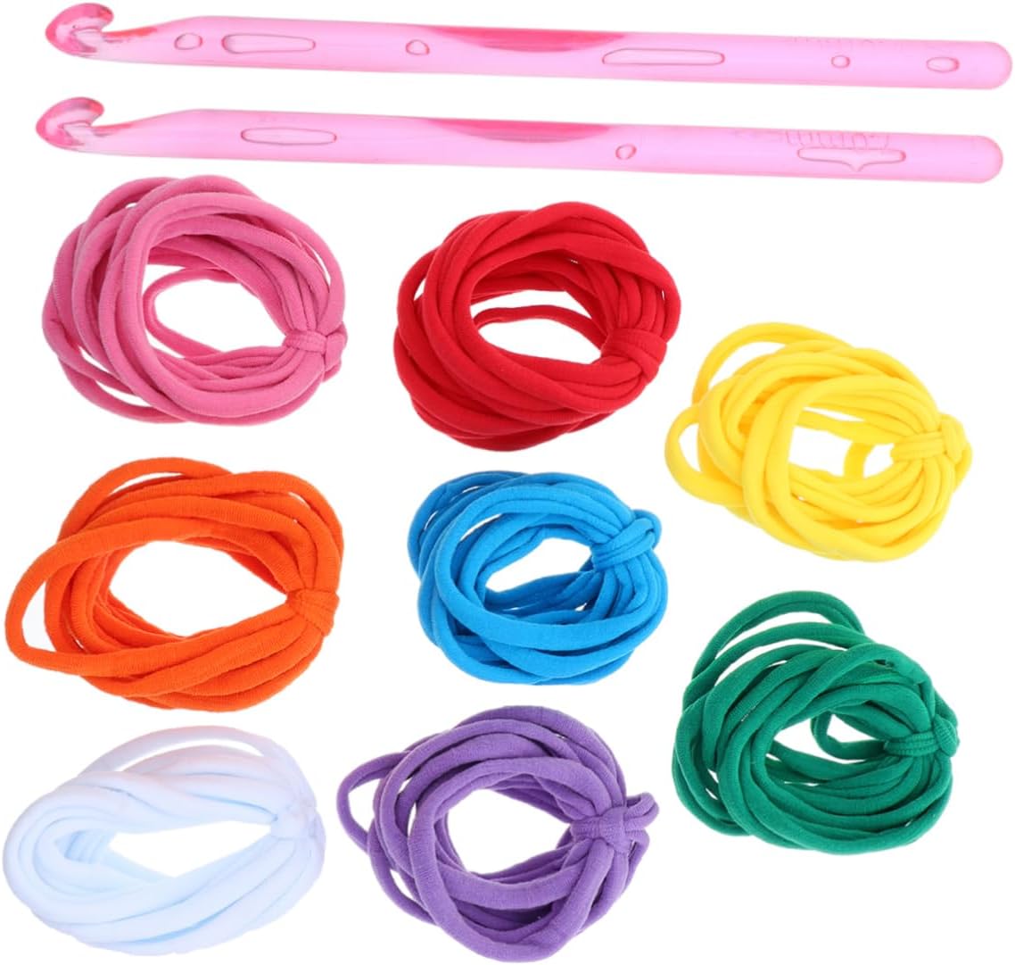Lurrose Braided Coaster Bowl Pad Loom Potholder Weaving Craft Set for Kids Adults Educational Fun