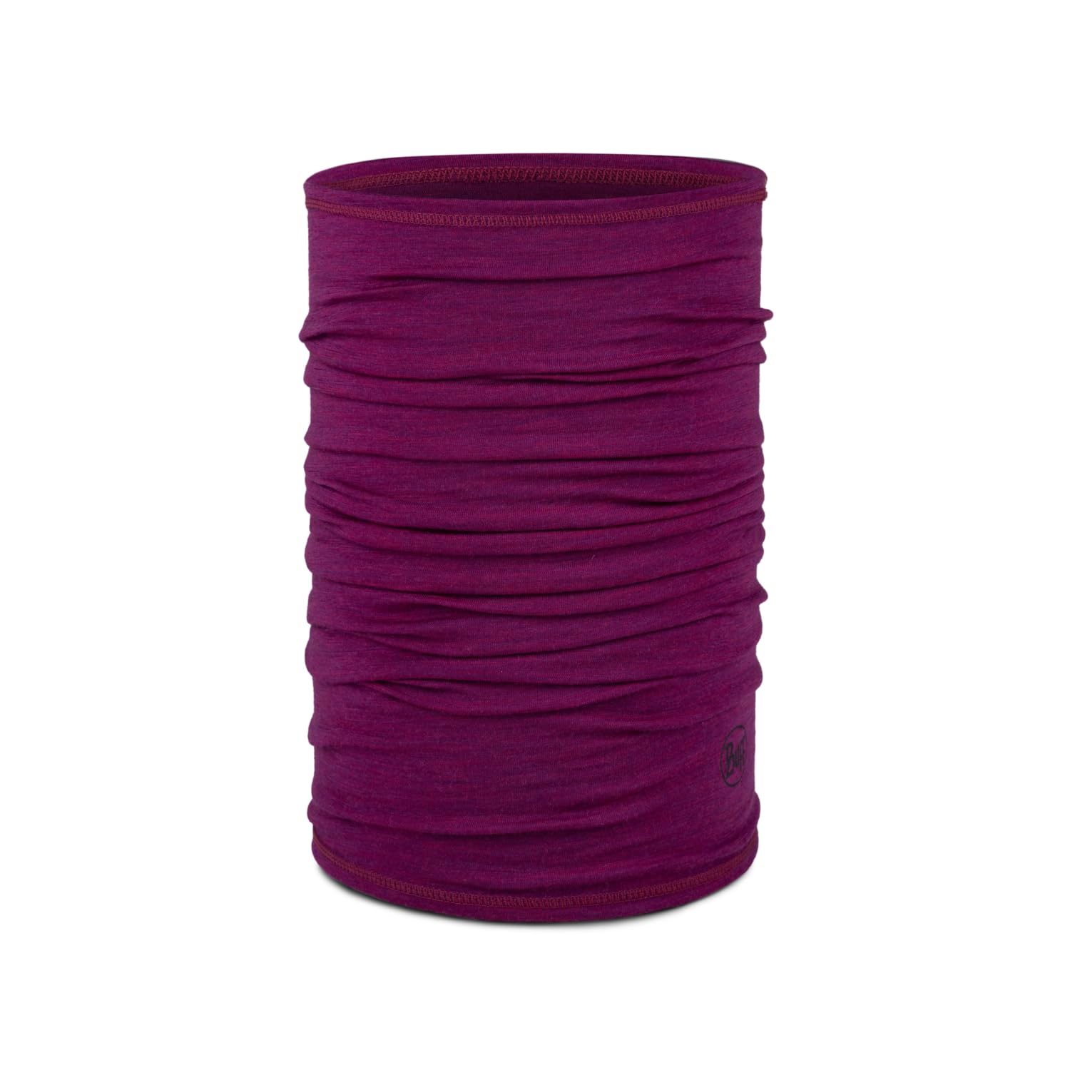 Buff Merino Lightweight Multifunctional Neckwear Solid Magenta Unisex Adult