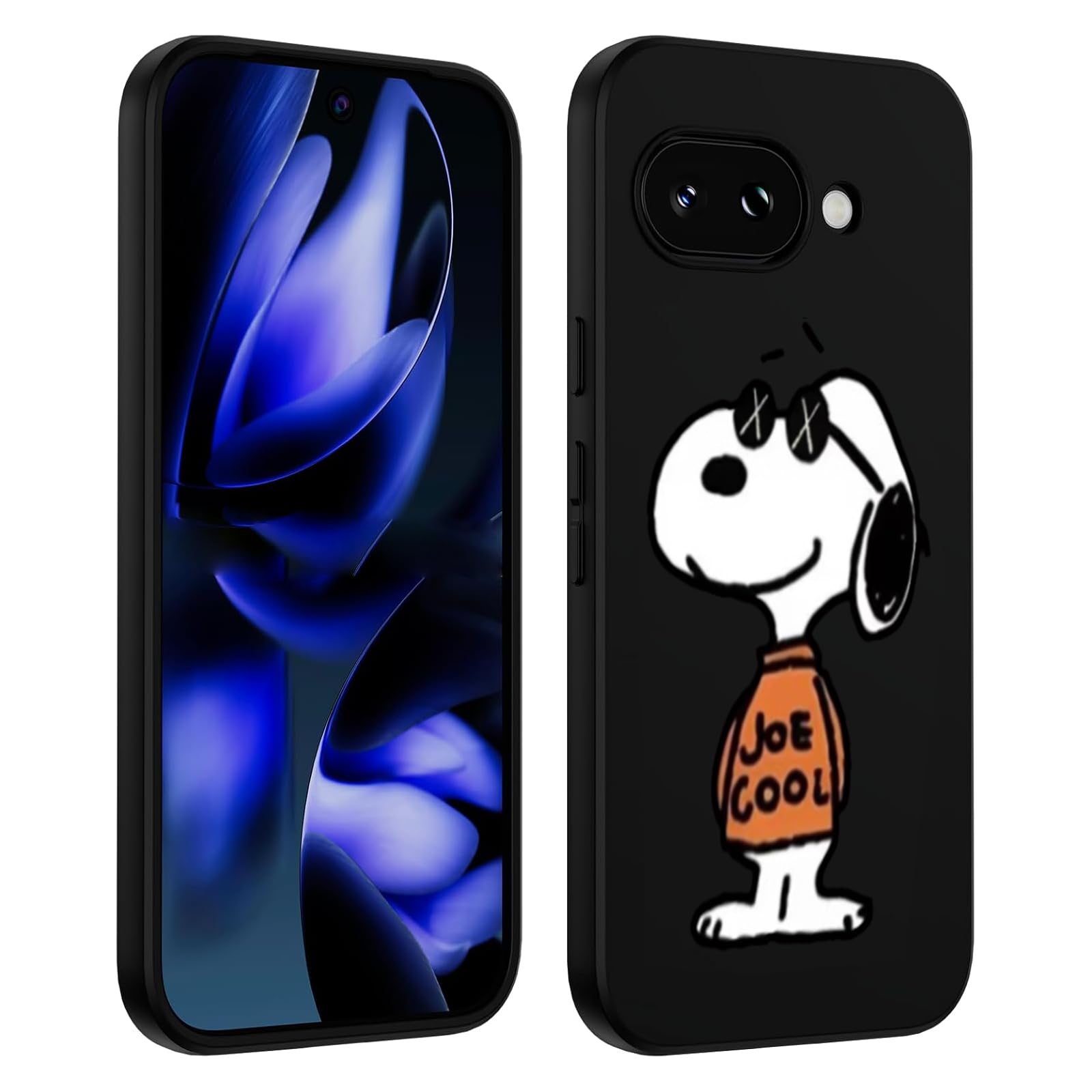 TactliTec For Google Pixel 9A ケース かわいい スヌーピー キャラクター スマホケース 韓国 アニメ ファッション グーグル ピクセル9A 保護カバー 耐衝撃 薄型 手触り良い ケース
