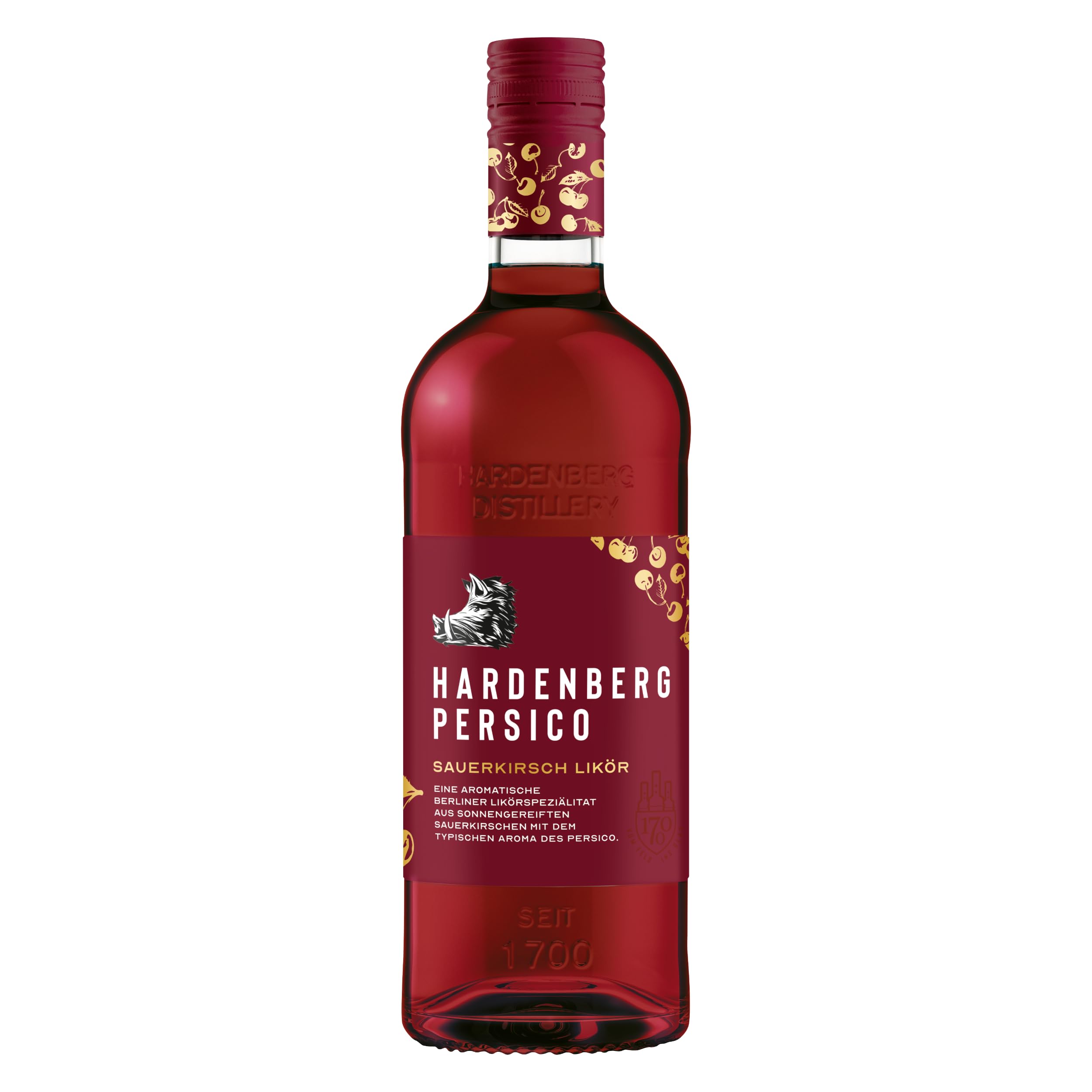 HARDENBERG Persico I Sauerkirschlikör I Kultlikör der 70er Jahre I 18% vol. I 0,7 l