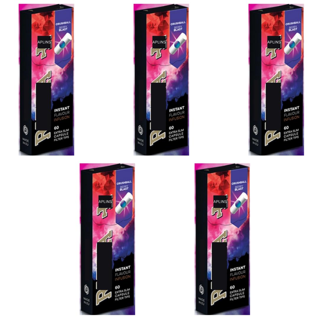 berry blast cigarette 5 x Berry Blast Extra Slim Filter Tips 60 Per Pack