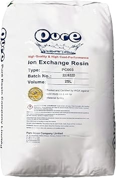 One Cubic Foot, single bag Replacement for Water Softener Ion-exchange, cation Resin 8% Crosslinked 1 Cu Ft