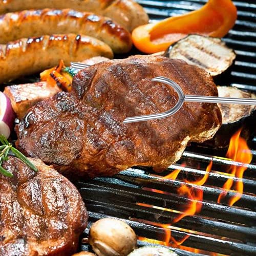 Aoocan Marshmallow Roasting Sticks , Set of 14 Long 45 Inch Smores Sticks for Fire Pit , Telescoping Rotating Smores Skewers - Hot Dog Roasting Sticks for Campfire, Camping, Bonfire and Grill - Thumbnail 6