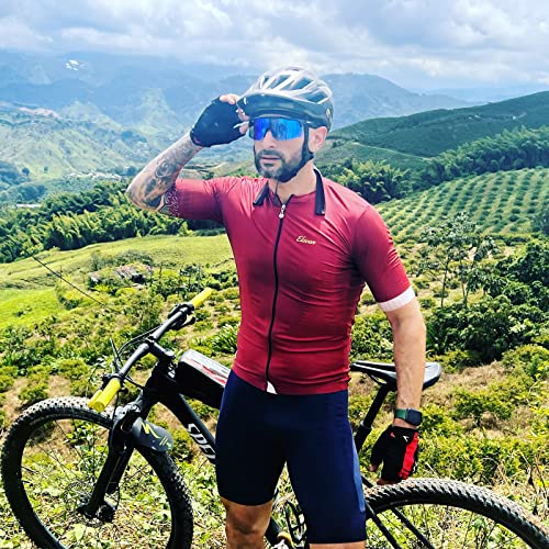 Scvcn Photochromic Cycling Glasses Clear Mountain Biking Gasses Men Women Mtb Sunglasses Transition Bicycle Riding Glasses Biking Sunglasses Cycle Glasses Motorcycle Goggles Road Bike Gasses Blue #TOP7