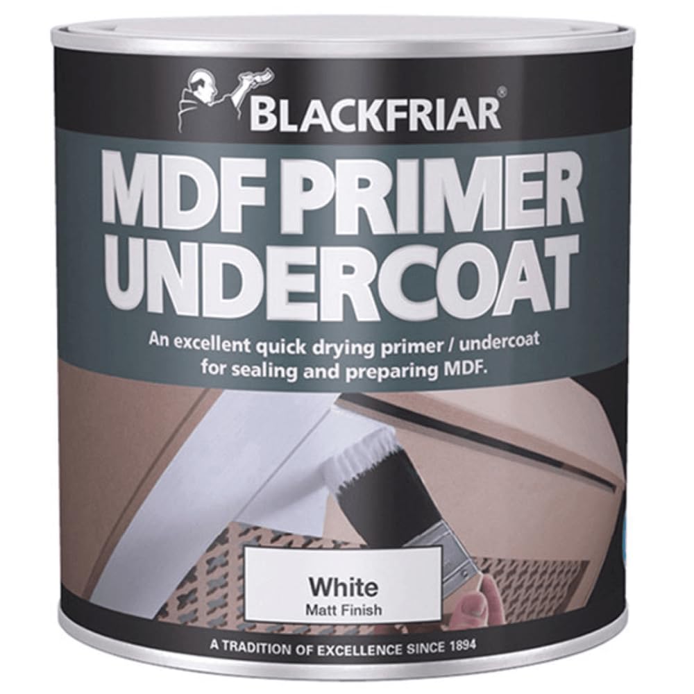 Blackfriar White Mdf Primer And Undercoat 2.5 Litre