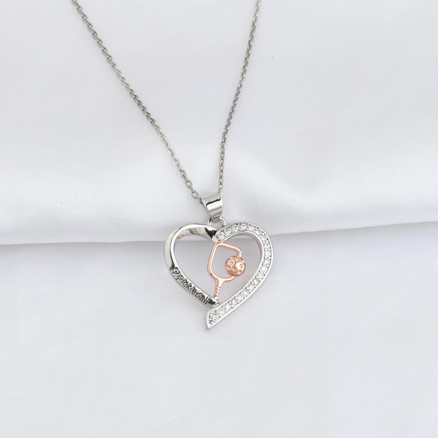 BNQL Pickleball Necklace Pickleball Gifts for Pickleball Players Pickleball Jewelry for Women Pickleball Lover Team Gifts (Pickleball Necklace) - Image 6