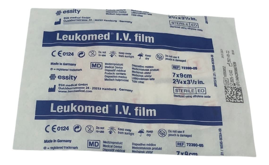 Leukomed intravenös Film Pflaster