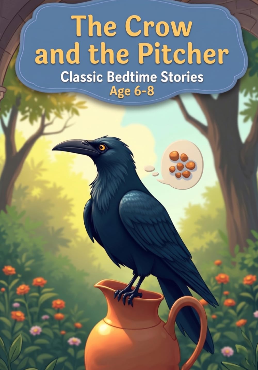 The Crow and the Pitcher: A Short Fable About Problem-Solving and Patience (Bedtime Stories)