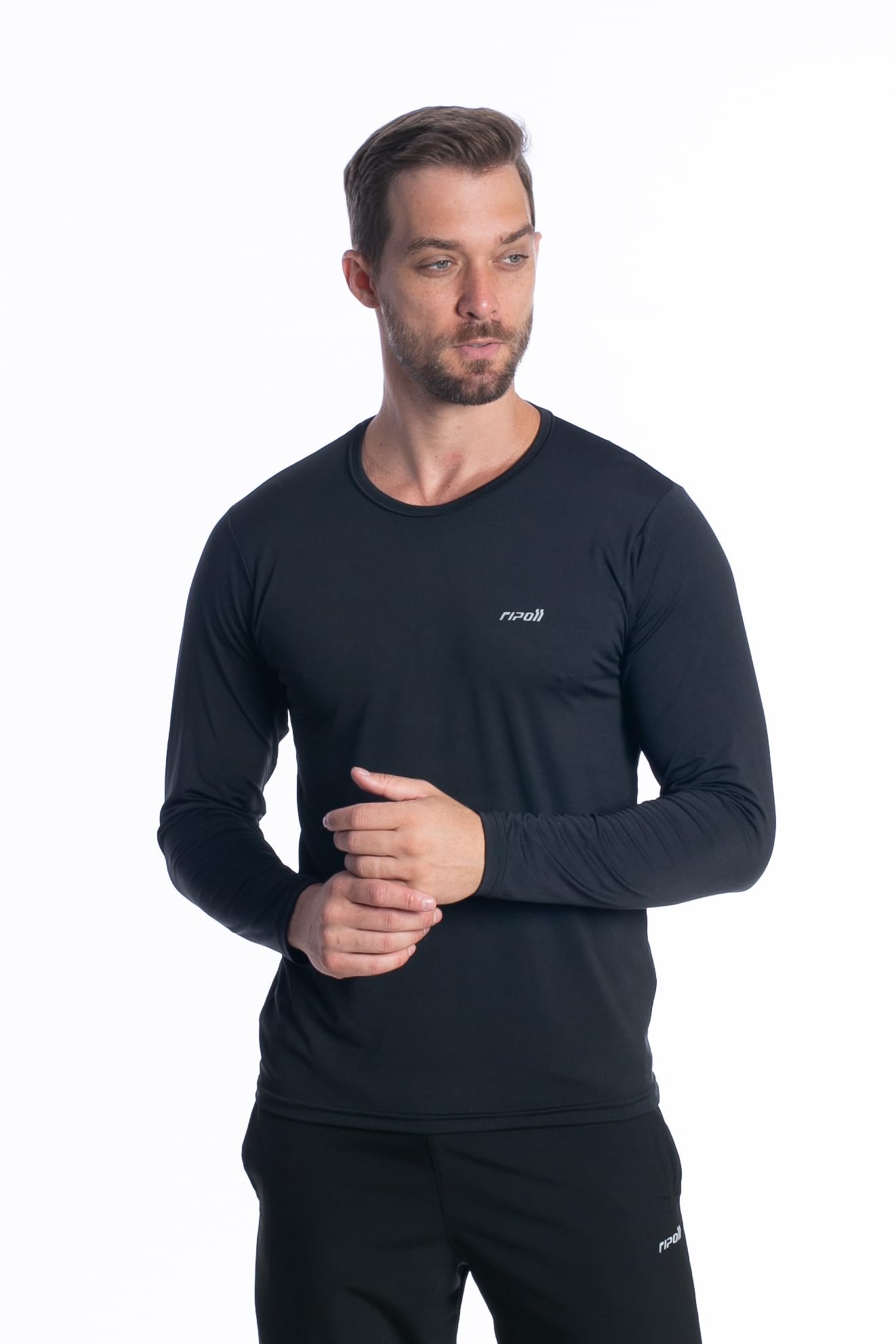 Camiseta Camisa Térmica Masculina Proteção Solar Uv 50+ Manga Longa Dry Fit