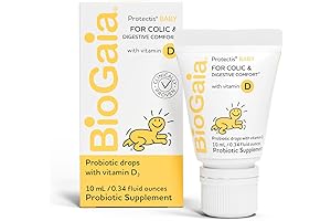 BioGaia Probiotic Drops: Colic Relief and Vitamin D Support for Happy Babies