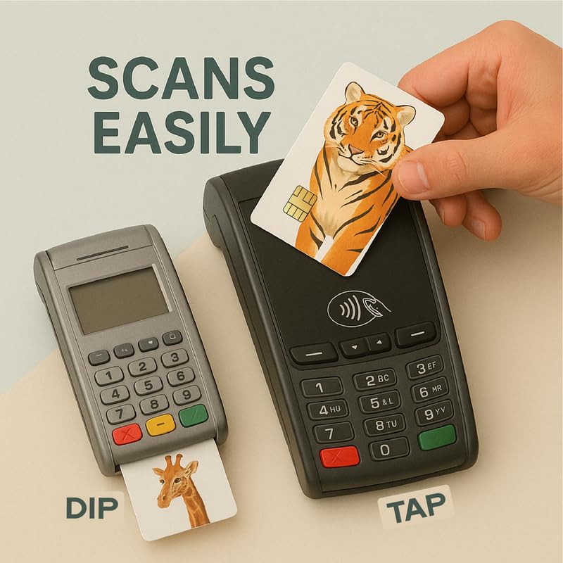 Custom Durable Credit Card Skin with Debit Card Skin – Waterproof Bank Wrap – Removable Personalized Image Credit Cards Sticker4