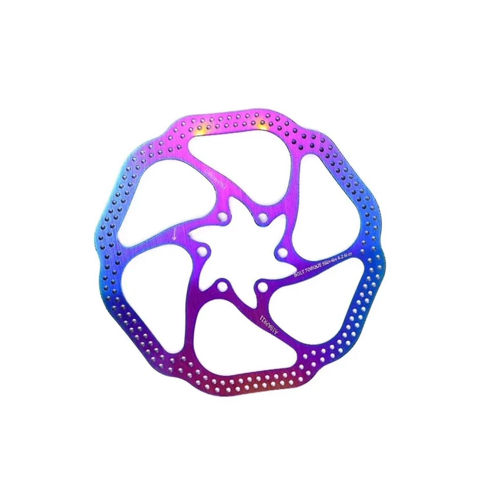 Disque de Frein Coloré VTT Frein à Disque Creux Rotor de vélo électrique 120/140/145/160/180mm Accessoires Scooter