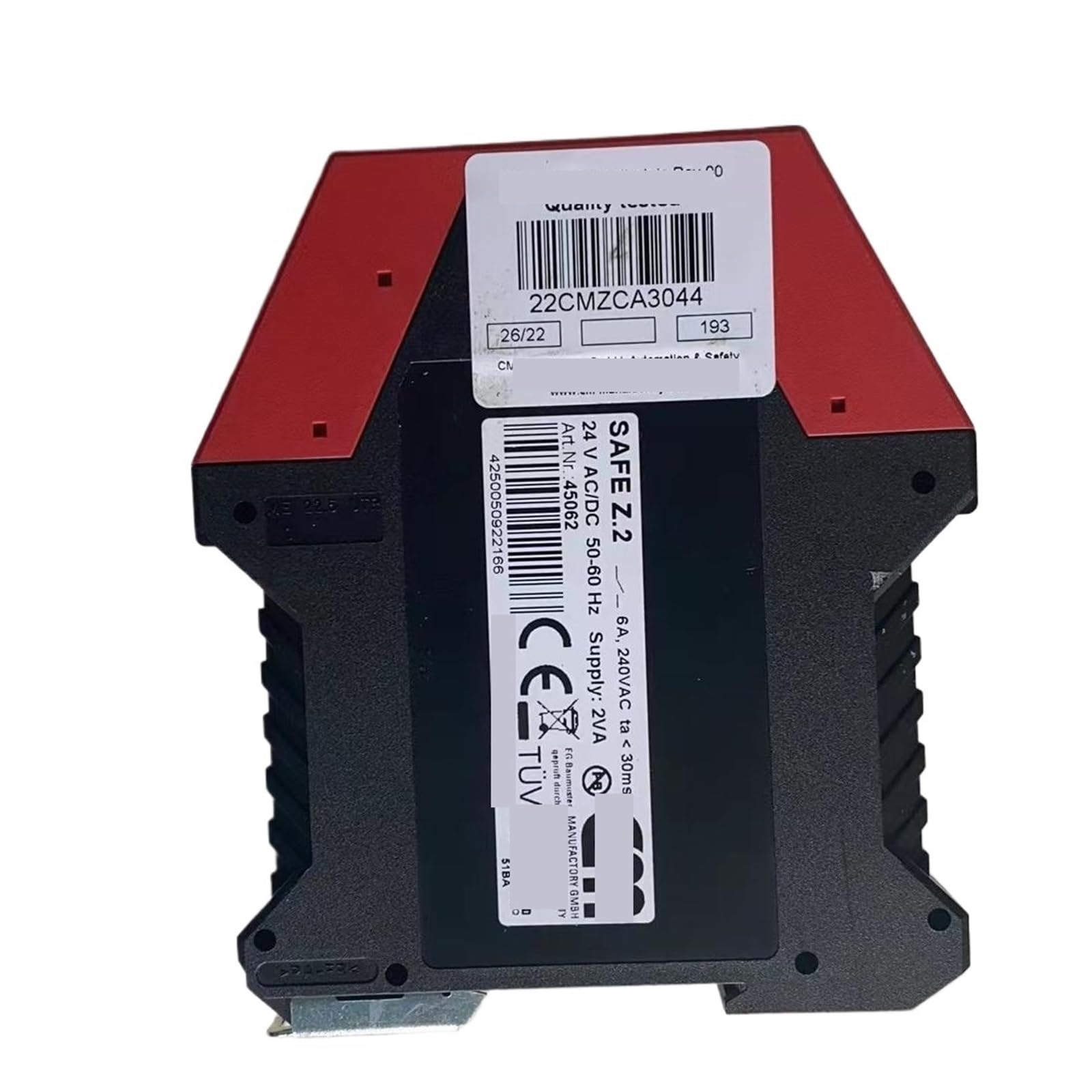 HEXEH Modulo relè di Sicurezza Interruttore di Sicurezza Safe Z.2 24VAC/DC Componenti elettronici Relè Multiuso for l'industria, la casa, i macchinari, ECC.