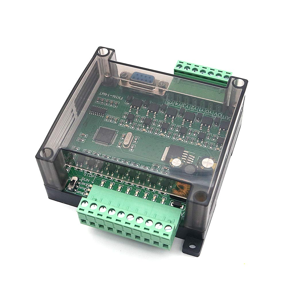 DollaTek DC24V Plc Controller industriale scheda di controllo FX1N-14MT Uscita a transistor