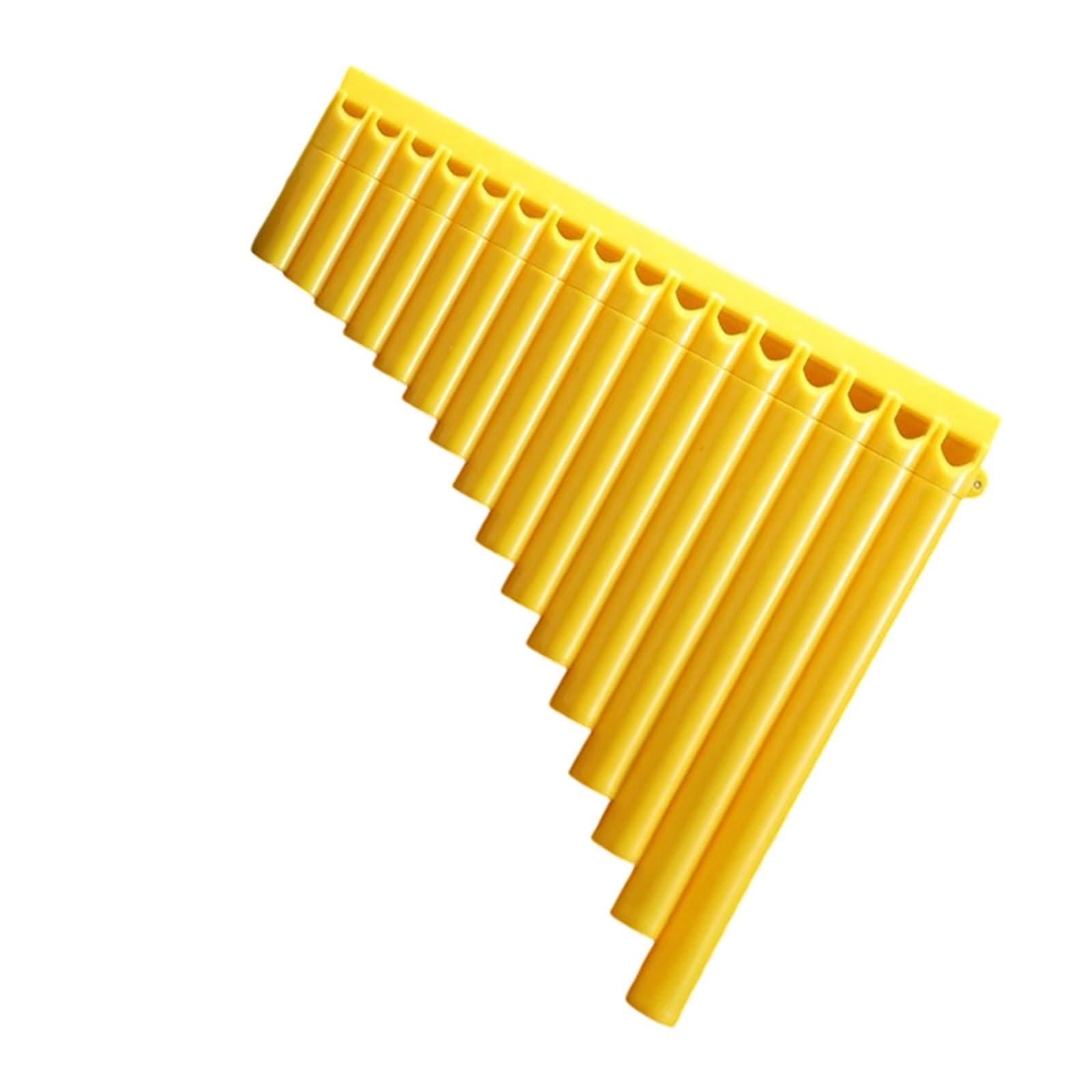 Panflöte 16-Rohr-C-Panflöte Gelb Ideal Für Anfänger