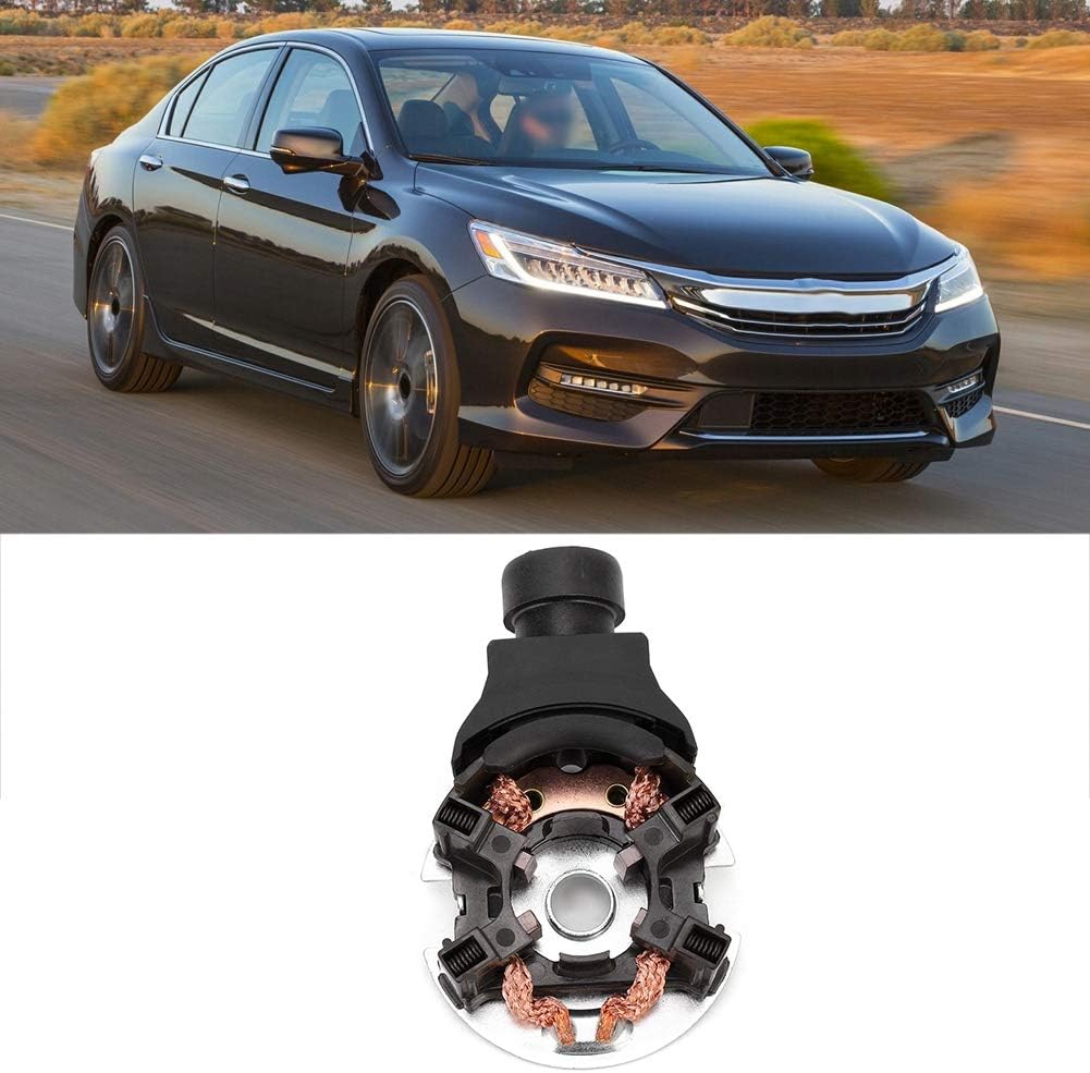 Car Metal Starter Carbon Brush Holder Kit Accessory Replace, OE: 31210 5G0 A01, Compatible with H onda For A CCORD 2015 2 Door EX L V6, 2 Door EX L V6