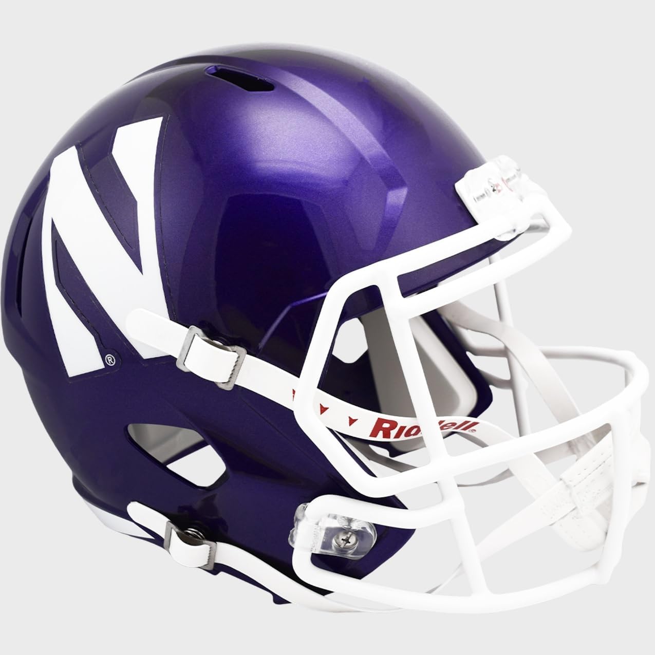 Northwestern Wildcats Speed Full Size Replica Football Helmet - New in Riddell Box