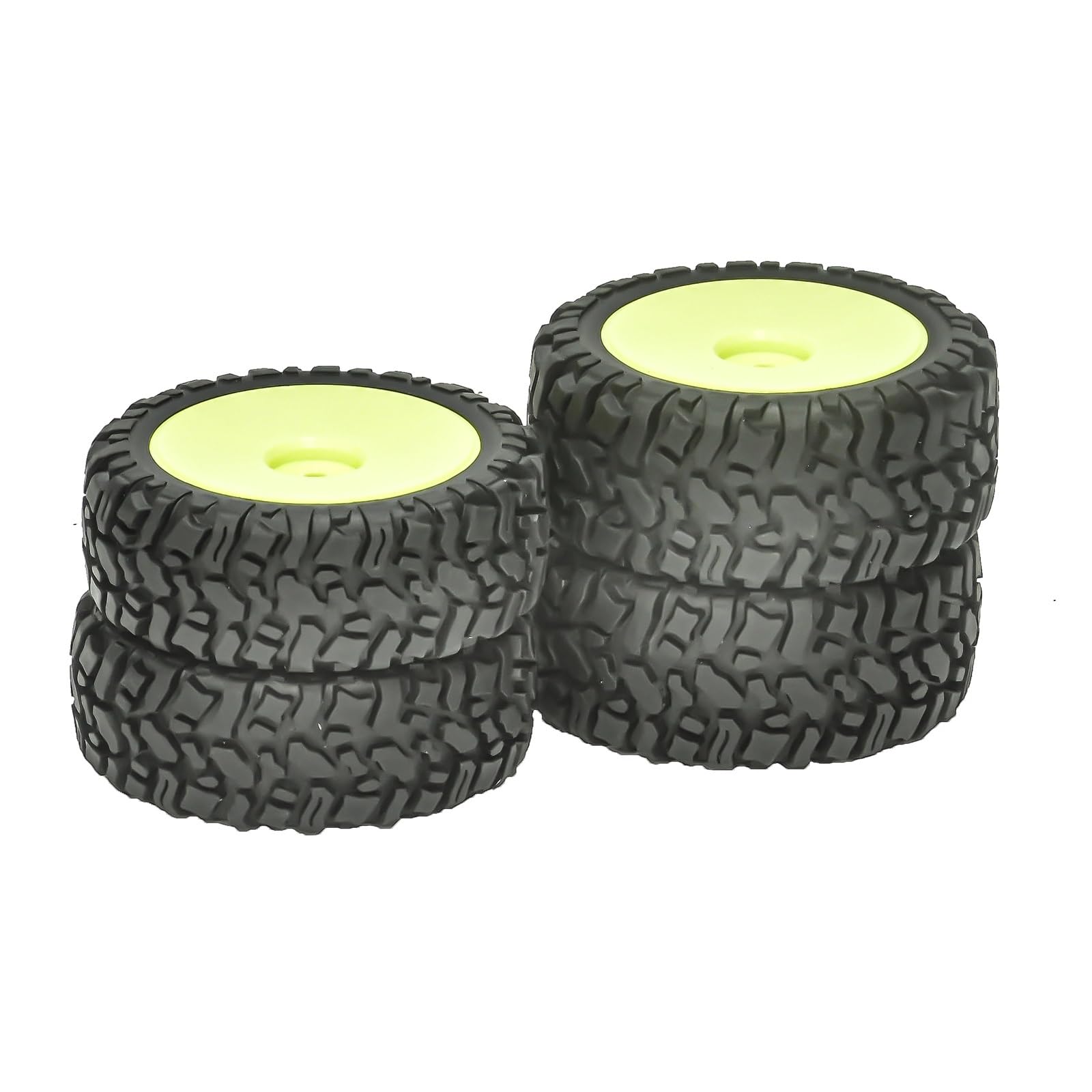 Per Wltoys 144001 124010 124016 124018 124019 12428 Per MJX 16207 1/12 1/14 1/16 4 Pezzi 75mm Pneumatico In Gomma Ruota RC Auto Parti Di Aggiornamento Accessori Giocattoli Rc