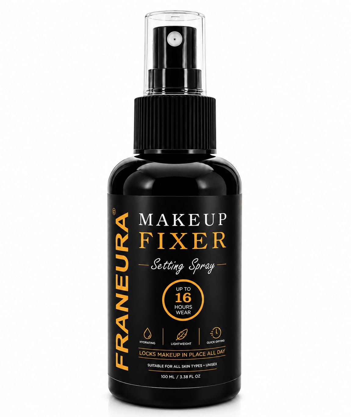 Makeup Fixer Setting Spray | Long Lasting Makeup Lock | Lightweight and Hydrating Formula | Quick Drying Mist for All Skin Types | 100Ml-image-46