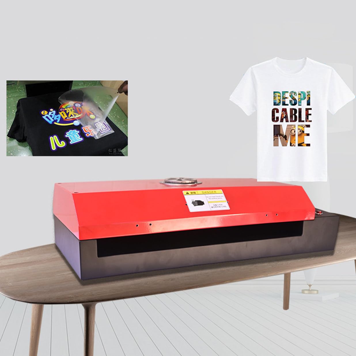 LYDZUSDP DTF Printer Oven Dryer for Curing Transfer Film,Temperature Control for T-Shirts and Hats,for A3/A4 Film Sheets and DTF Powder Drying