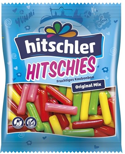 Original Mix - Bonbons Hitschies - Délicieuses Friandises Surprises aux Saveurs Intenses, Idéales pour les Amateurs de Gourmandises, Parfaites pour les Fêtes - 150g