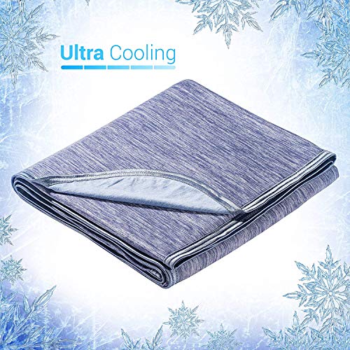 Elegear Cooling Throw Blanket, Absorbs Body Heat to Keep Adults, Pregnant, Children, Babies