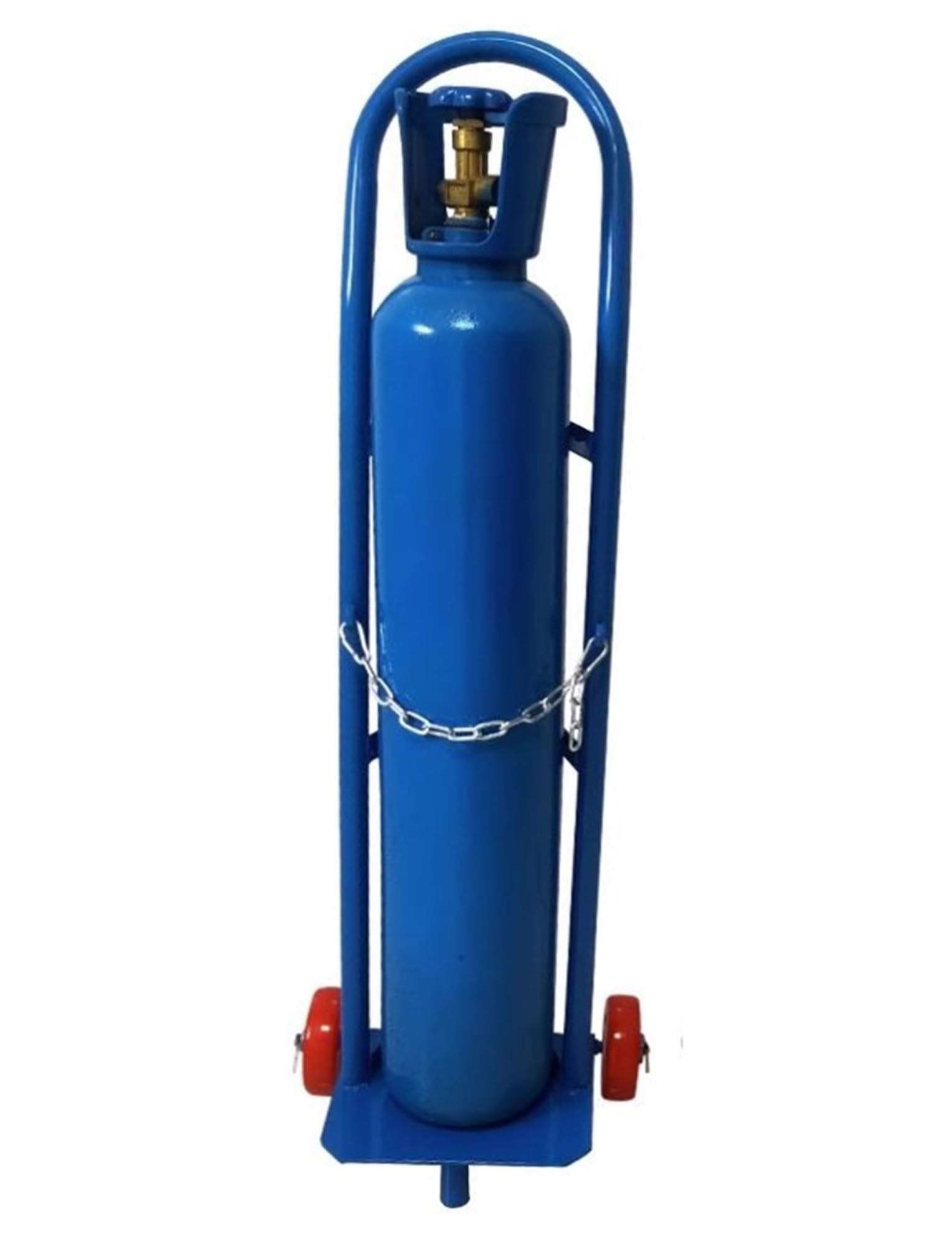 WQPMNYG Gas Cylinder Trolley, Portable Oxygen Tank Cart with 2 Wheels for Easy Transport and Storage