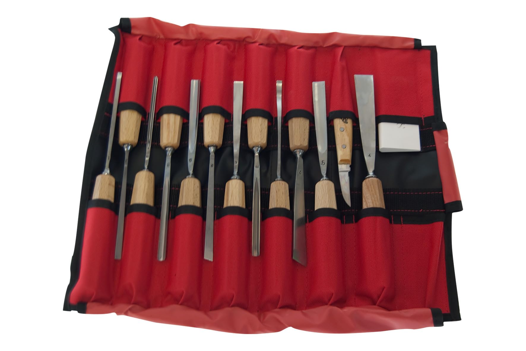 Stubai 560214 Couteaux à sculpteur, Multicolore, Set de 14 Pièces