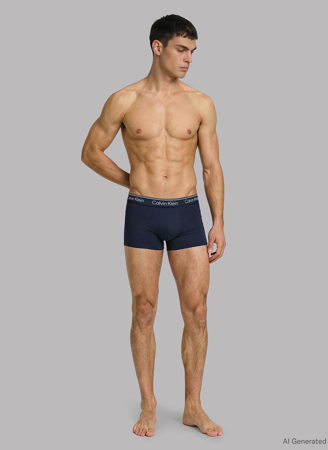 Calvin Klein Boxers Taille Basse Lot de 3 Homme Sous-Vêtement