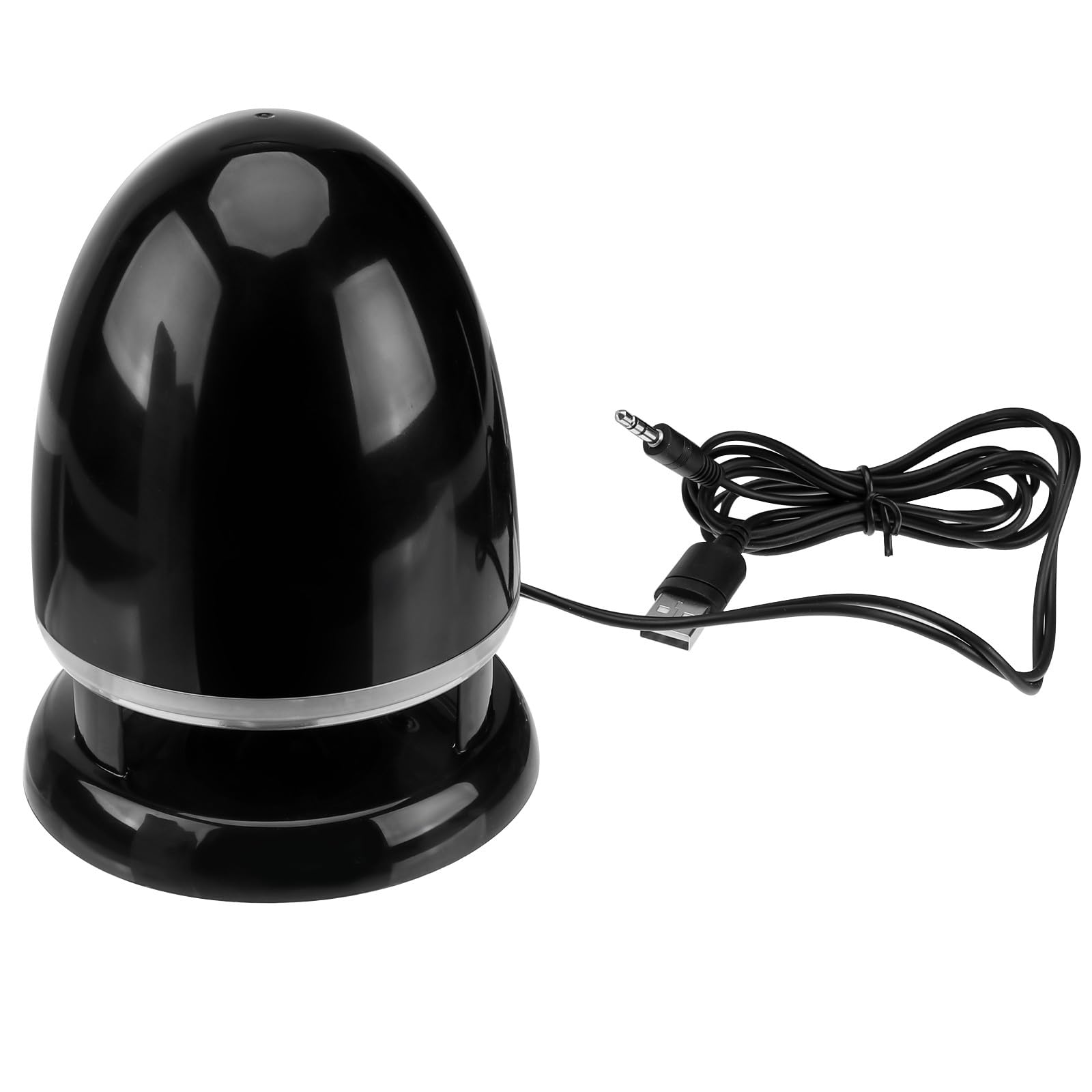 Mini Speaker with 3.5mm Audio Input, Desktop External Music Player