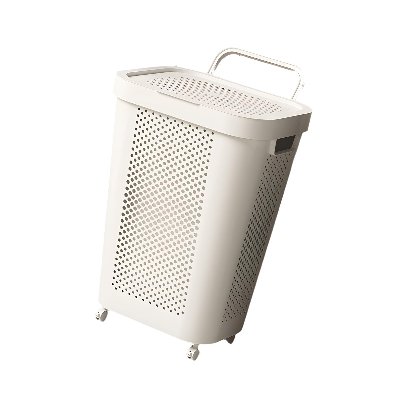 Modern Simple Polystyrene Laundry Basket with Ventilated Plans Thin Permanent Large Capacity Direct Current Neat Family Hamper