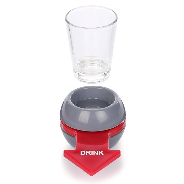 Foto 4 de 6 de FunX Shot Spinner - Divertido giro de botellas con vaso de chupito y flecha